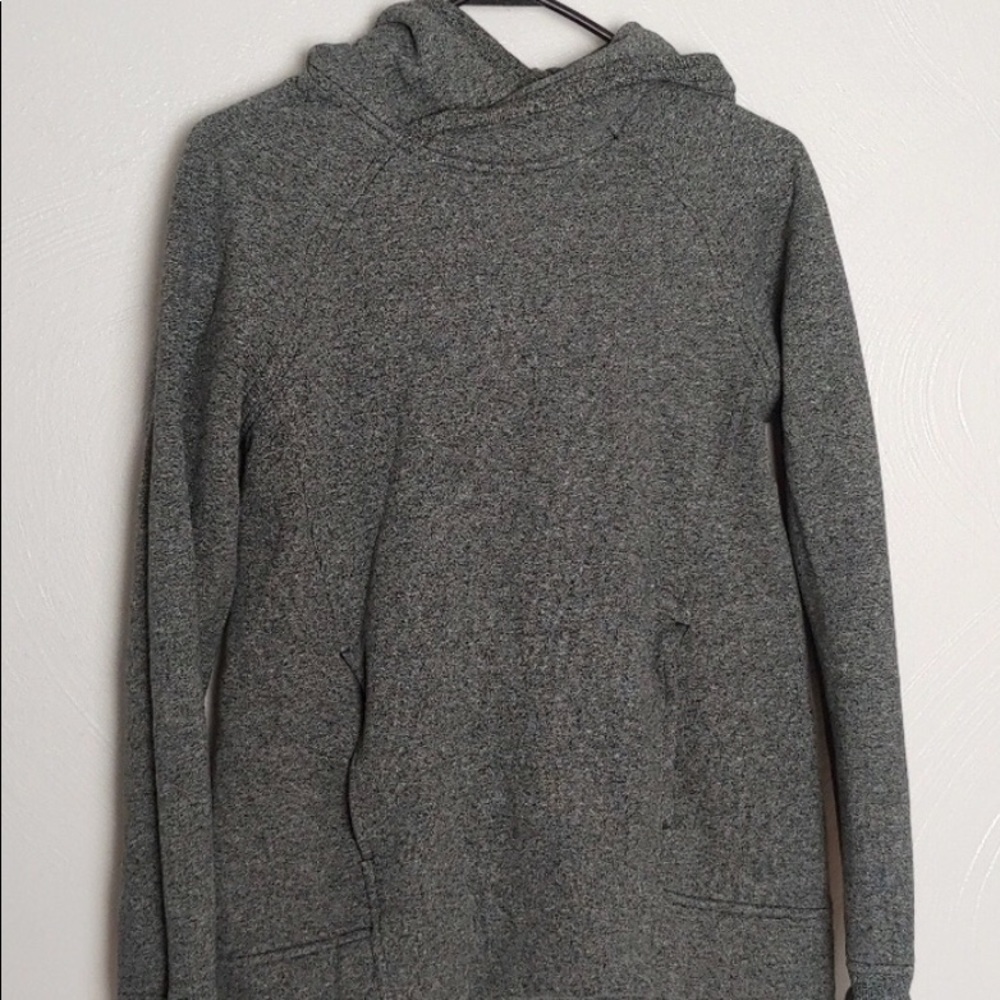 Lululemon fleece scuba  pullover hoodie size 4
